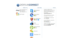 Desktop Screenshot of connect.dataplan.no